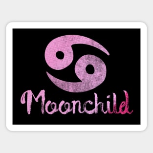 MoonChild Cancer Zodiac Sticker